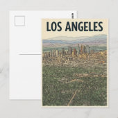 Carte Postale Los Angeles  (Devant / Derrière)