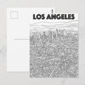 Carte Postale Los Angeles (Devant / Derrière)