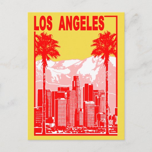 Carte Postale Los Angeles (Devant)
