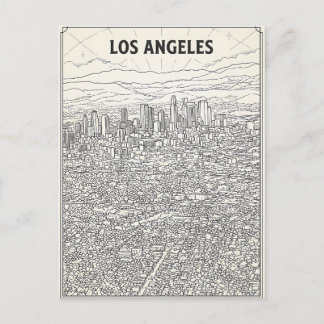 Carte Postale Los Angeles
