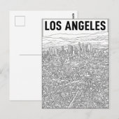 Carte Postale Los Angeles (Devant / Derrière)