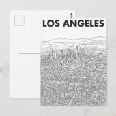 Carte Postale Los Angeles (Devant / Derrière)