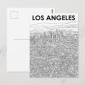 Carte Postale Los Angeles (Devant / Derrière)