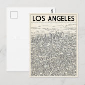 Carte Postale Los Angeles (Devant / Derrière)