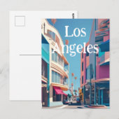 Carte Postale Los Angeles (Devant / Derrière)
