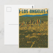 Carte Postale Los Angeles (Devant / Derrière)