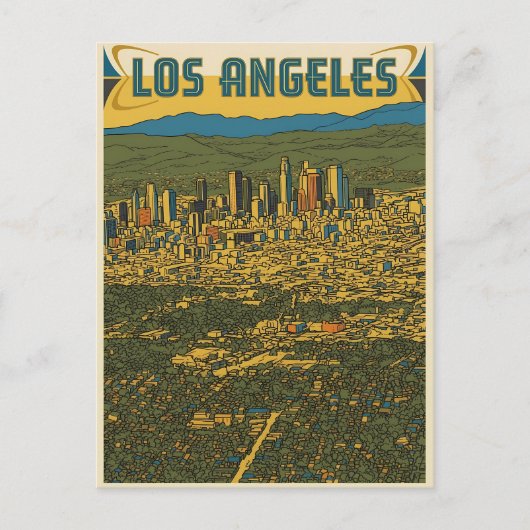 Carte Postale Los Angeles (Devant)