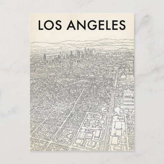 Carte Postale Los Angeles  (Devant)