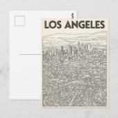 Carte Postale Los Angeles (Devant / Derrière)