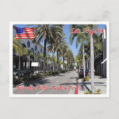 Carte Postale Los Angeles - Beverly Hills - Rodeo Drive - États- (Devant)