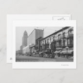 Carte Postale Los Angeles, CA Poste et Old Main (Devant / Derrière)