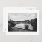 Carte Postale Los Angeles, CA West Lake Park City View (Devant / Derrière)