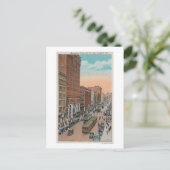 Carte Postale Los Angeles, CABroad à partir de 4th Street View (Debout devant)