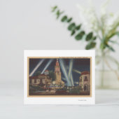 Carte Postale Los Angeles, CAFox Carthay Circle Theatre View (Debout devant)