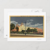 Carte Postale Los Angeles, California Post Office—Terminal (Devant / Derrière)