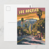 Carte Postale Los Angeles Californie (Devant / Derrière)