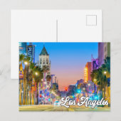 Carte Postale Los Angeles, Californie, USA (Devant / Derrière)