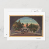 Carte Postale Los Angeles, CATunnel Vue du parc Elysian (Devant / Derrière)