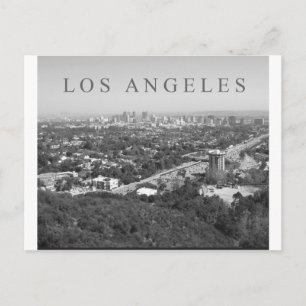 Carte Postale Los Angeles en noir et blanc