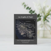 Carte Postale Los Angeles La Nuit (Debout devant)