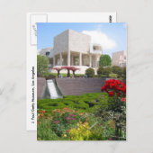 Carte Postale los angeles - musée getty (Devant / Derrière)