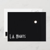 Carte postale Los Angeles Nights ! (Devant / Derrière)