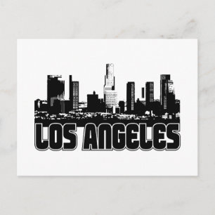 Carte Postale Los Angeles Skyline