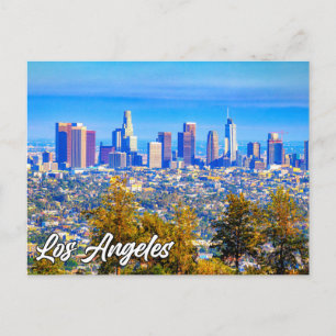 Carte Postale Los Angeles Skyline, Californie, USA