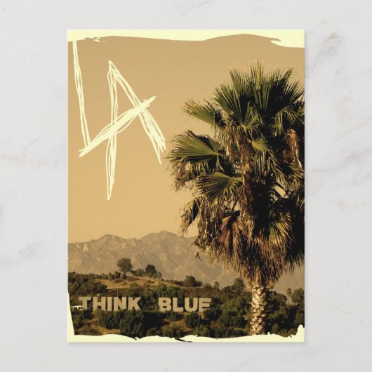 Carte postale Los Angeles Vintage Style ! (Devant)