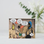 Carte postale Los Luchadores Mysteriosos (Debout devant)