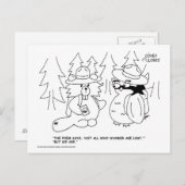 Carte postale Lost (Devant / Derrière)