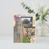 Carte postale Lost Found Journeys (Debout devant)
