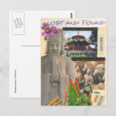 Carte postale Lost Found Journeys (Devant / Derrière)