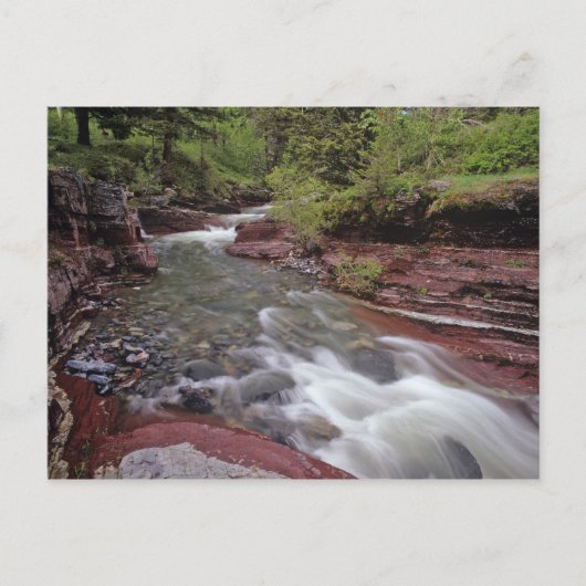 Carte Postale Lost Horse Creek dans le parc national des Lacs-Wa (Devant)