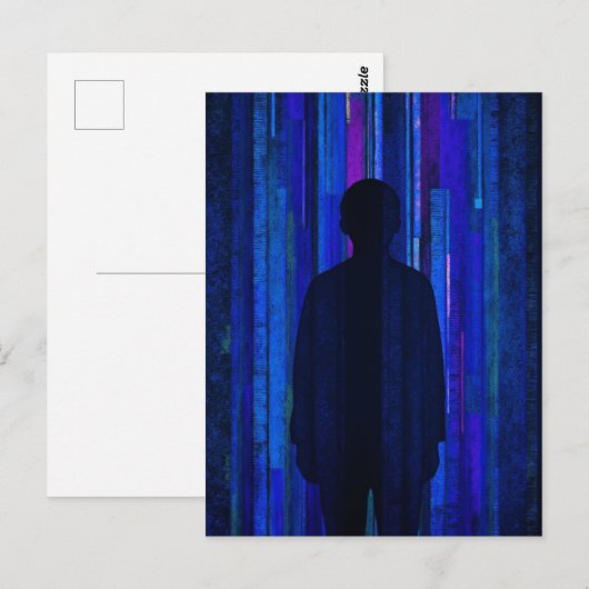 Carte Postale Lost in the Algorithm Blues (Devant / Derrière)