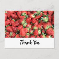 Lot de Merci de fraises rouges juteuses
