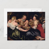 Carte Postale Lot et ses filles (Devant / Derrière)