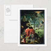 Carte Postale Lot et ses filles (huile sur panneau) (Devant / Derrière)