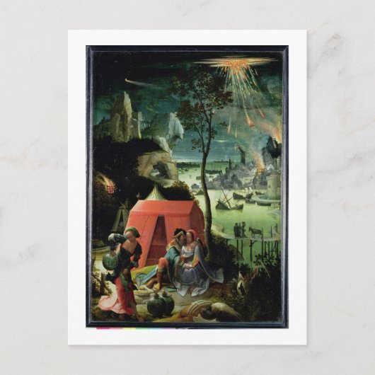 Carte Postale Lot et ses filles (huile sur panneau) (Devant)