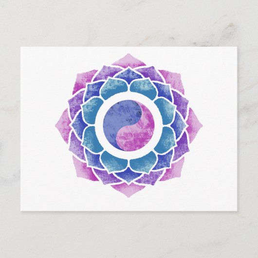 Carte Postale Lotus (Devant)