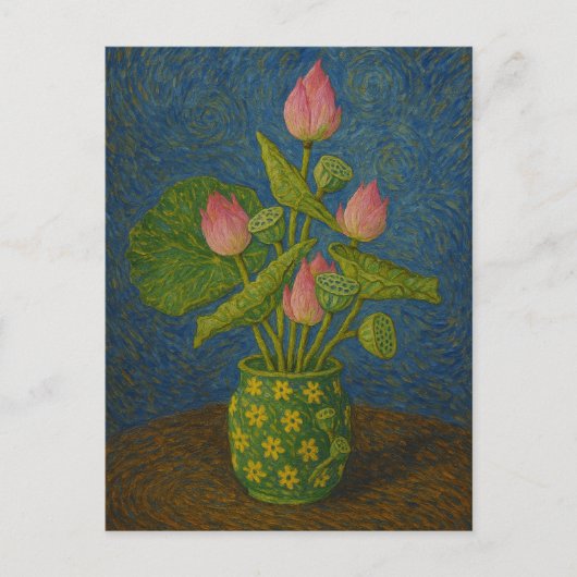 Carte postale Lotus (Devant)