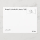 Carte Postale Lotus (Dos)