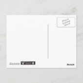 Carte Postale Lotus avec chakra (Dos)