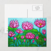 Carte postale Lotus Bliss (Devant / Derrière)