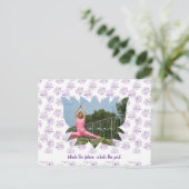 Carte postale Lotus Blossom Yoga (Debout devant)