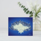 Carte Postale Lotus élémentaire de glace (Debout devant)