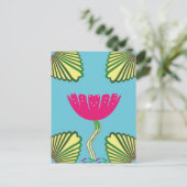 Carte Postale Lotus et Feuille (Debout devant)