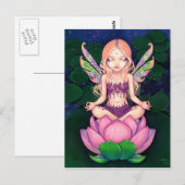 Carte postale "Lotus Fairy" (Devant / Derrière)