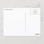 Carte Postale Lotus Flower et Blue Sky I (Dos)