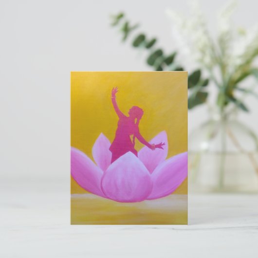 Carte Postale Lotus Kathak (Debout devant)